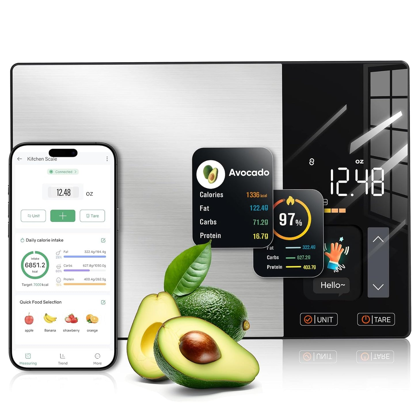 Quantify Pro™ - Smart Nutrition Scale