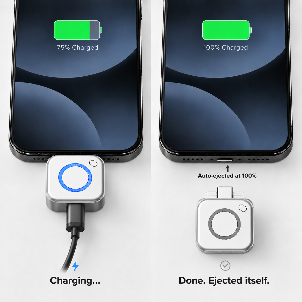 PowerSense™ - Charge smarter. Sleep better.